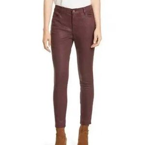 Frame Le High Skinny Bordeaux Coated‎
